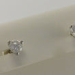 Laden Sie das Bild in den Galerie-Viewer, Brilliant Studs 585 14 carat white gold 0,20ct Solitaire