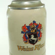 Laden Sie das Bild in den Galerie-Viewer, "Weiss Rössl" Vintage Bierkrug mit Zinndeckel 0,5 L