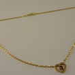 Laden Sie das Bild in den Galerie-Viewer, Vintage Collier mit Brillanten 0,50 ct & Rubin 750er 18 Karat Gold 42 cm