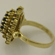 Laden Sie das Bild in den Galerie-Viewer, Vintage Damenring mit Granat / 333er 8 Karat Gold 48 15,3 mm Ø *