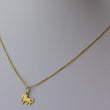 Laden Sie das Bild in den Galerie-Viewer, Vintage Kette & Anhänger /Gelbgold 333er - 8 Karat / ca. 38 cm