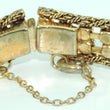 Laden Sie das Bild in den Galerie-Viewer, Vintage Damen Armband Vergoldet mit Farbsteine