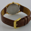 Laden Sie das Bild in den Galerie-Viewer, D DUXOT 17 Rubis - Herrenuhr / Handaufzug / Edelstahl vergoldet & Lederband