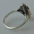 Laden Sie das Bild in den Galerie-Viewer, Unisex Ring Onyx mit Markasiten / 925 Silber