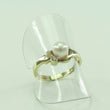 Laden Sie das Bild in den Galerie-Viewer, Vintage Damenring 333er 8K Gold mit Perle & Diamant - 56 17,8 mm Ø *
