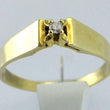 Laden Sie das Bild in den Galerie-Viewer, Vintage Ring mit 0.05 ct Diamant / 585er 14 Gold Karat 59 18,8 mm Ø *