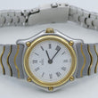 Laden Sie das Bild in den Galerie-Viewer, Ebel Sport Classic Wave Lady Damenuhr Stahl&Gold 750er 18 Karat Quartz