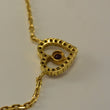 Laden Sie das Bild in den Galerie-Viewer, Vintage Collier mit Brillanten 0,50 ct & Rubin 750er 18 Karat Gold 42 cm