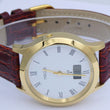 Laden Sie das Bild in den Galerie-Viewer, Case Stainless Steel Marquis 05/2006 Herrenuhr Radio Controlled/ Lederarmband