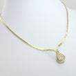 Laden Sie das Bild in den Galerie-Viewer, Vintage Collier mit ca, 0.75 ct. Brillanten / 585er 14 Karat Gold 42cm