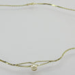 Laden Sie das Bild in den Galerie-Viewer, Vintage Collier & Perle / 333er 8 Karat Gelbgold / ca. 44 cm
