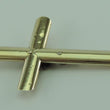 Laden Sie das Bild in den Galerie-Viewer, Antikes Biedermeier Kreuz - 585er 14 Karat Gold
