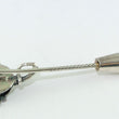 Laden Sie das Bild in den Galerie-Viewer, Vintage Anstecknadel Trachtenschmuck - Eichenblattdekor / 925 Silber