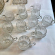 Laden Sie das Bild in den Galerie-Viewer, Vintage Bleikristall Bowle Set 17-teilig