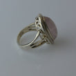 Laden Sie das Bild in den Galerie-Viewer, Damenring mit Rosenquarz / 835 Silber