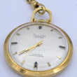 Laden Sie das Bild in den Galerie-Viewer, Vintage Primato Super 17 Jewels Taschenuhr mit Kette Handaufzug / Vergoldet