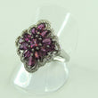 Laden Sie das Bild in den Galerie-Viewer, Damen Ring Amethyst 925er Silber 60 19,1 mm Ø