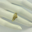 Laden Sie das Bild in den Galerie-Viewer, Vintage Damenring mit ca. 0.02 ct.Diamant / 375er 9 Karat Gold - 55 17,5 mm Ø *