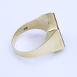 Laden Sie das Bild in den Galerie-Viewer, Vintage Herren Siegelring 333er - 8 Karat Gelbgold mit Karneol 66 17,8 mm Ø
