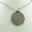 Laden Sie das Bild in den Galerie-Viewer, Münzanhänger mit Kette Georgivs VI "Half Crown" von 1949