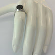 Laden Sie das Bild in den Galerie-Viewer, Vintage Unisex Ring Onyx / 835 Silber 60 19,1 mm Ø