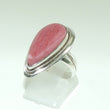 Laden Sie das Bild in den Galerie-Viewer, Vintage Damenring 925er Silber mit Rosenquarz 55 17,5 mm Ø