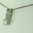 Laden Sie das Bild in den Galerie-Viewer, Damen Kette 925er Silber mit Zirkonia Anhänger
