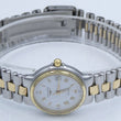 Laden Sie das Bild in den Galerie-Viewer, VINTAGE LONGINES CONQUEST DEPOSE QUARZ DAMEN UHR 25MM STAHL&GOLD