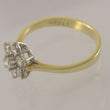 Laden Sie das Bild in den Galerie-Viewer, Vintage Damen-Ring mit Diamanten 0.40ct 585er 14 Karat Gold - 50 15,9 mm Ø *