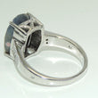 Laden Sie das Bild in den Galerie-Viewer, Vintage Damen Ring mit Zirkonia & Quarzstein / 925er Silber - 57 18,1 mm Ø