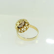 Laden Sie das Bild in den Galerie-Viewer, Vintage Damenring mit Rauchquarz / 333er - 8 Karat Gelbgold / Gr. 55 17,5 mm Ø *