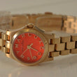 Laden Sie das Bild in den Galerie-Viewer, Original Marc by Marc Jacobs Damen Uhr Rosegold-rot Ref: MBM3311