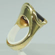 Laden Sie das Bild in den Galerie-Viewer, Damen Ring 750er Gold mit Rauchquarz & Brillianten ca. 0.30 ct - 58 18,4 mm Ø *