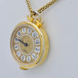 Laden Sie das Bild in den Galerie-Viewer, GENEVE 17 Jewels Halsketten Uhr - Anhänger / Handaufzug / vergoldet