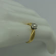 Laden Sie das Bild in den Galerie-Viewer, Vintage Ring Gelbgold 585er 14 K- 0.70 ct.Diamant Altschliff / 56 17,8 mm Ø *