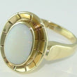 Laden Sie das Bild in den Galerie-Viewer, Vintage Damen-Ring mit Opal / 333er - 8 Karat Gold / Gr. 52 16,5 mm Ø