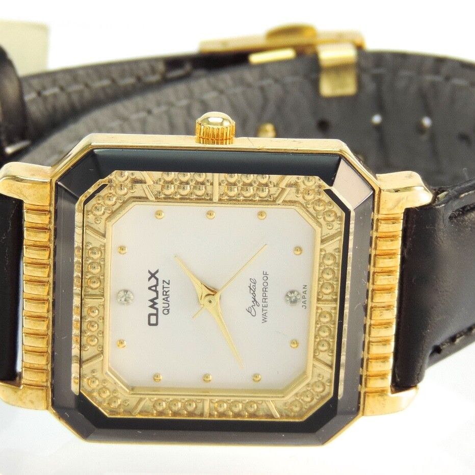 Omax Crystal Quartz Watch Omax Uhr Quarz Omax Crystal Quartz Uni