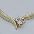 Laden Sie das Bild in den Galerie-Viewer, Collier mit ca, 0.70 ct.Diamanten & Brillanten / 585er 14 Karat Gold 42 cm