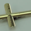Laden Sie das Bild in den Galerie-Viewer, Antikes Biedermeier Kreuz - 585er 14 Karat Gold