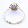 Laden Sie das Bild in den Galerie-Viewer, Vintage Damenring mit Voll-Opal 585er 14 Karat - 57 18,1 mm Ø *