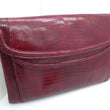 Laden Sie das Bild in den Galerie-Viewer, Vintage Damen Handtasche Maximus echtes Eidechsen Leder made in Italy