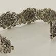 Laden Sie das Bild in den Galerie-Viewer, Antik Art Deco Armband Silber 835er filigran floral