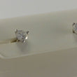 Laden Sie das Bild in den Galerie-Viewer, Brilliant Studs 585 14 carat white gold 0,20ct Solitaire