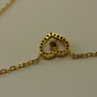 Laden Sie das Bild in den Galerie-Viewer, Vintage Collier mit Brillanten 0,50 ct & Rubin 750er 18 Karat Gold 42 cm