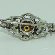 Laden Sie das Bild in den Galerie-Viewer, Vintage Anstecknadel-Brosche mit Böhmischem Granat / 835er Silber / Vergoldet