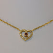 Laden Sie das Bild in den Galerie-Viewer, Vintage Collier mit Brillanten 0,50 ct & Rubin 750er 18 Karat Gold 42 cm