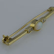 Laden Sie das Bild in den Galerie-Viewer, Vintage Anstecknadel mit Opal & Zirkonia / 333er - 8 Karat Gelbgold