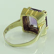 Laden Sie das Bild in den Galerie-Viewer, Vintage Damenring mit Amethyst / 585er 14 Karat Gold - 59 18,8 mm Ø *