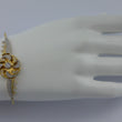Laden Sie das Bild in den Galerie-Viewer, Vintage Armband mit "Zirkonia" 750er - 18 Karat Gold