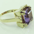 Laden Sie das Bild in den Galerie-Viewer, Vintage Damenring mit Amethyst / 585er 14 Karat Gold - 59 18,8 mm Ø *